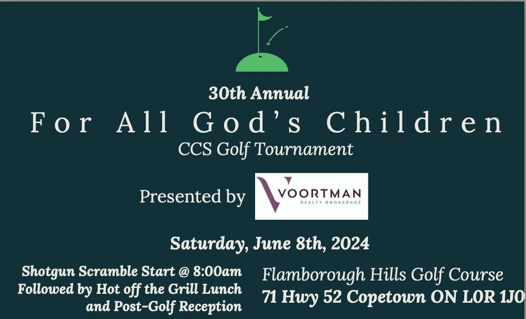 Golf Tournament: Saturday June 8 2024 @ 8am @ Flamborough Hills Golf Course